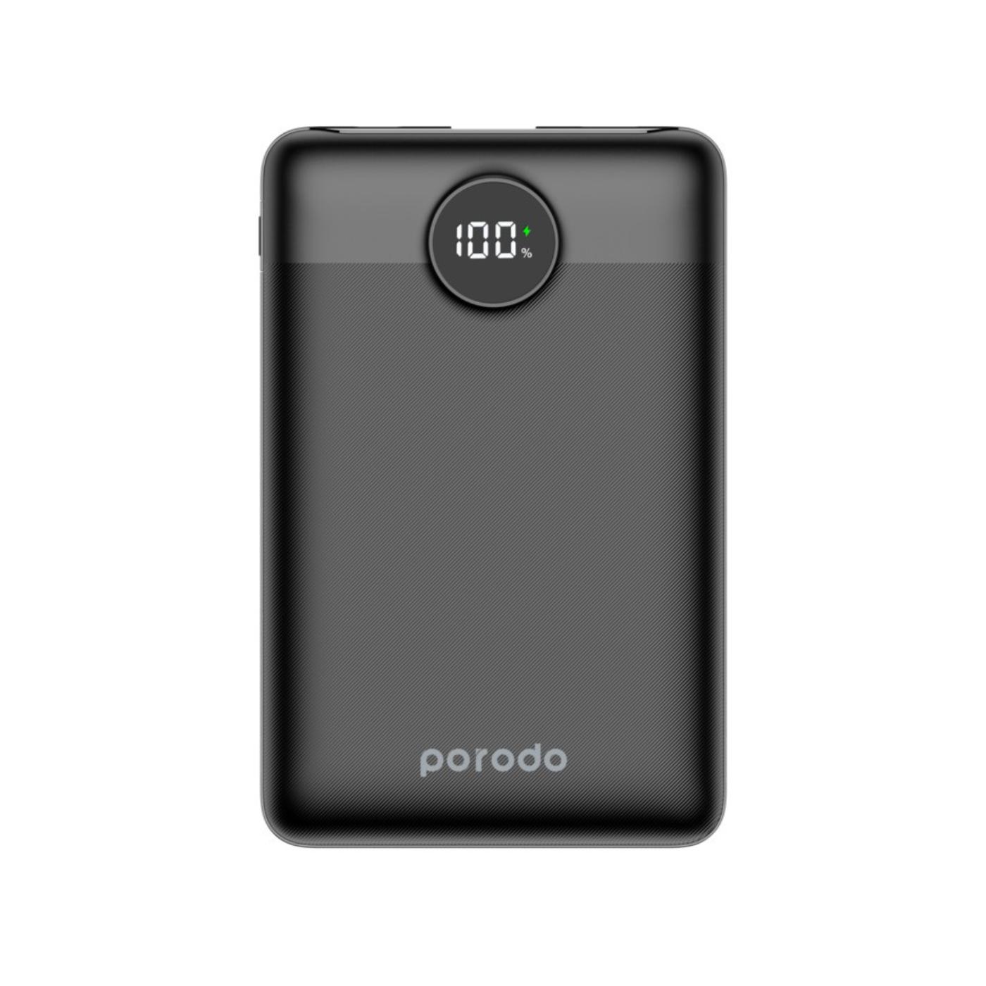 porodo-20W PD & QC3.0 Power Bank 10000mAh-blk-1
