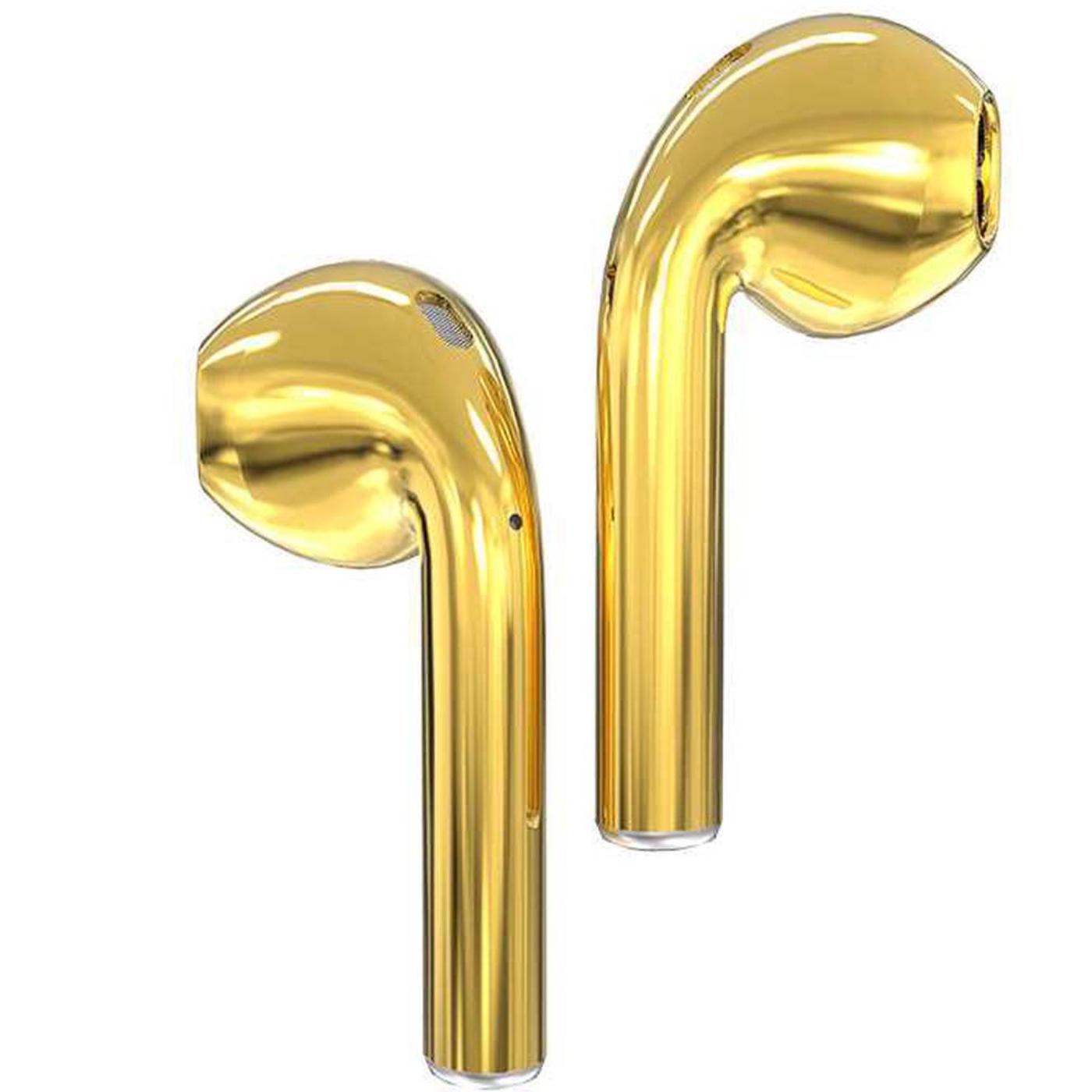 porodo-Wireless Charging Case 5V0.4A Earbuds-gold-2
