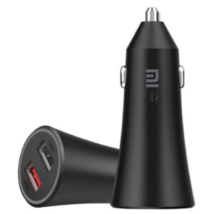 Xiaomi Mi 37W Dual Port USB Fast Car Charger – Black