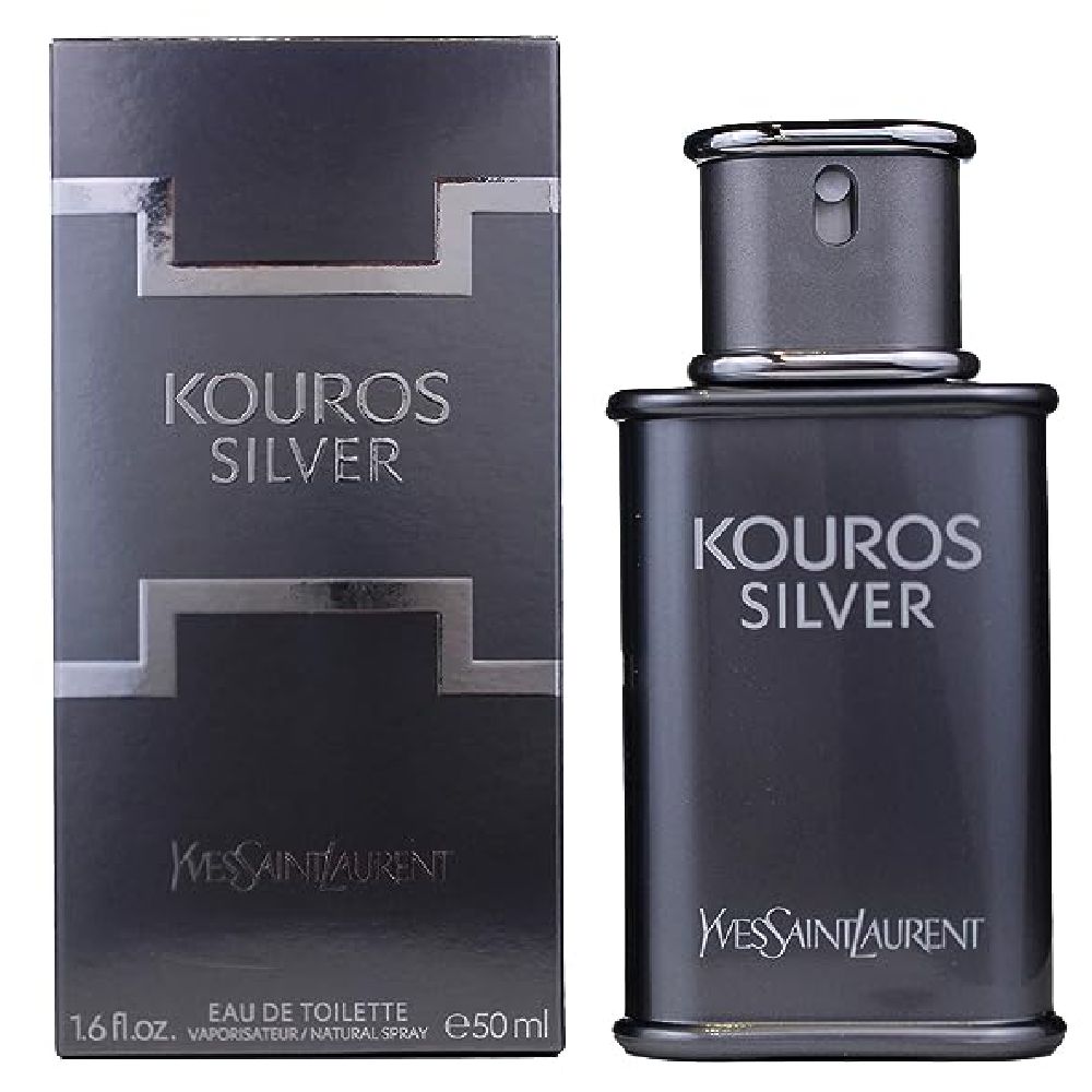 YVES ST. LAURENT KOUROS SILVER (M) EDT 50ML YVES-ST.-LAURENT-KOUROS-SILVER-M-EDT-50ML