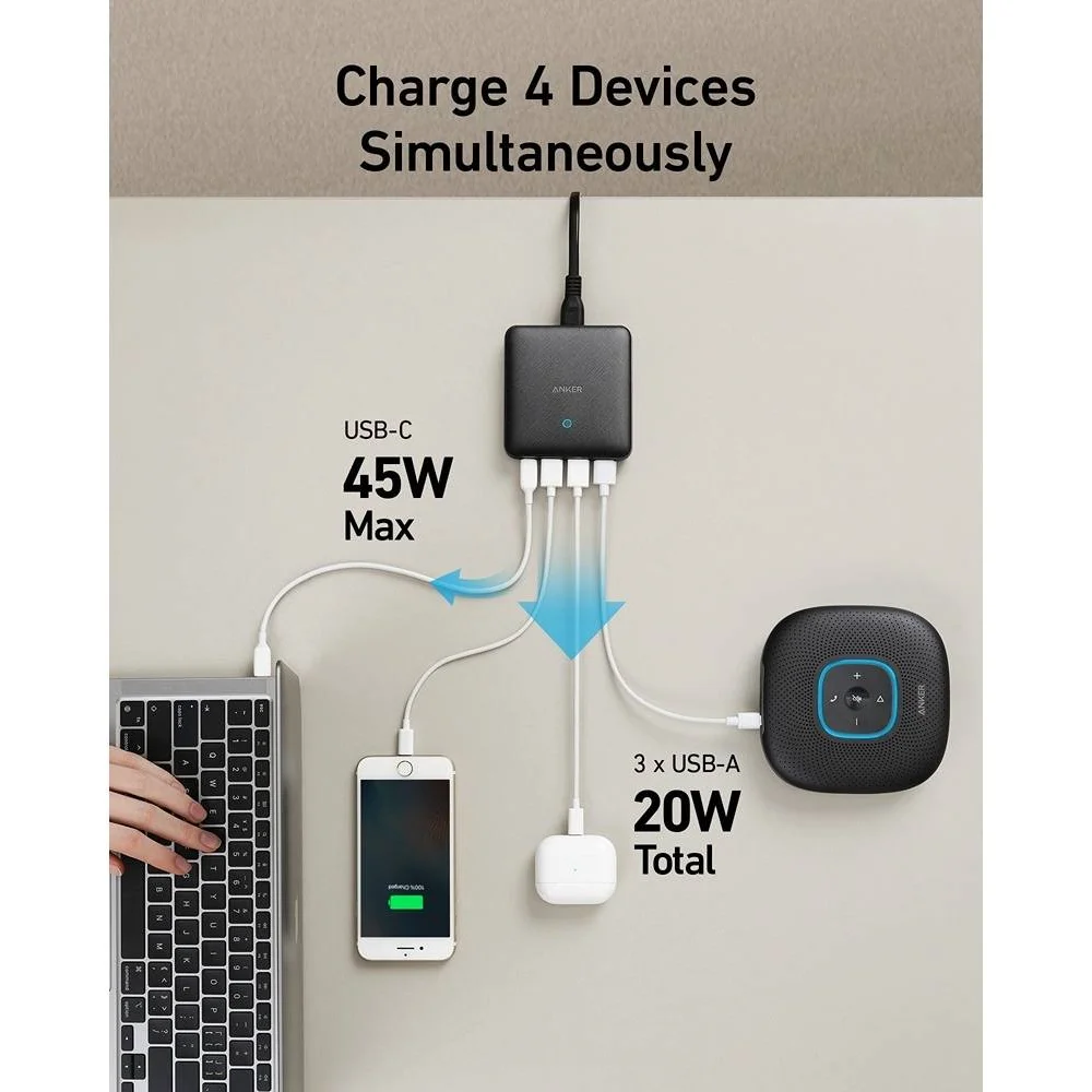 Anker-powerportIII-45W+4PD-black-7